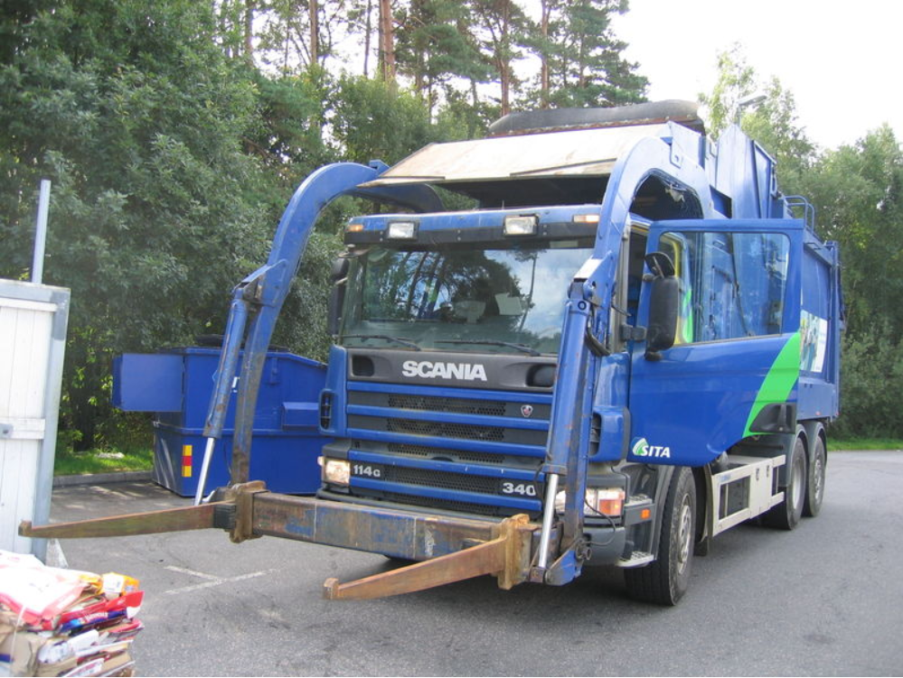 Garbage-truck